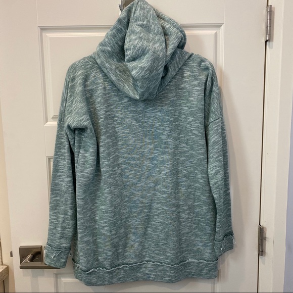 2/$25 Vans Green Distressed Hoodie Size XS - Picture 2 of 4